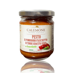 Tomatenpesto "Fiaschetto di Torre Guaceto" Slow Food und Bio 180gr