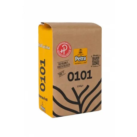 Petra 0101HP flour: Ideal for Biga or Poolish - 2.5kg