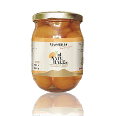 Gelbe Tomaten: Das Gold des Vesuvs Sorte "GiàGiù" in Acqua 580gr
